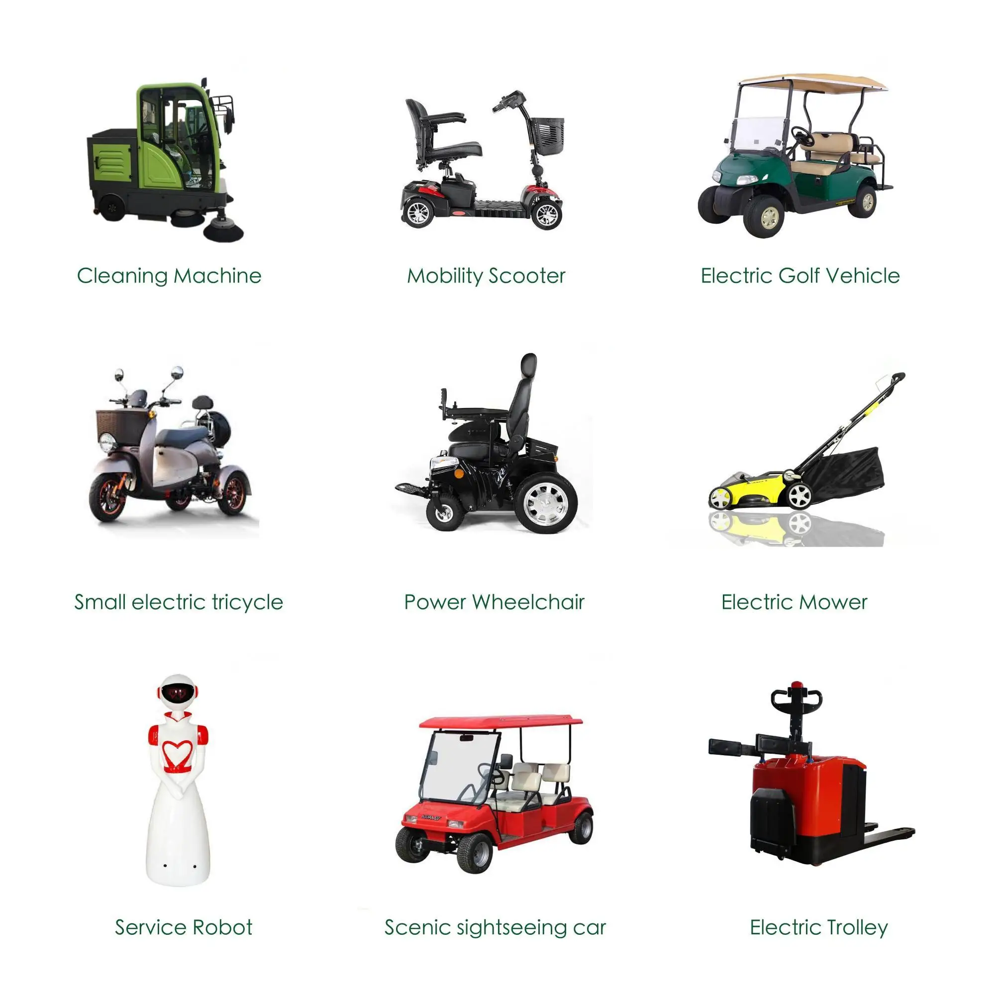 Electric handcart renovation drive axle 1000w 24V with brake high load electric transaxle