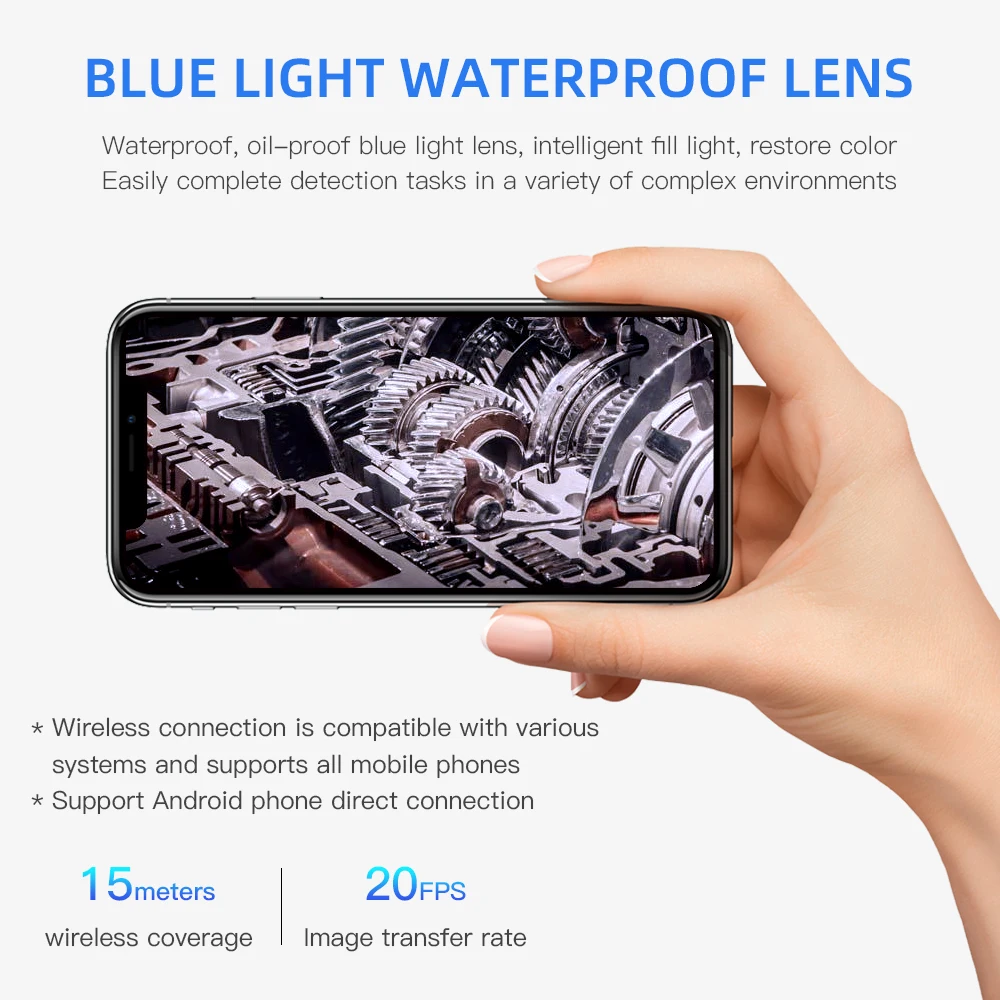 Two-Way Articulating Endoscope Camera