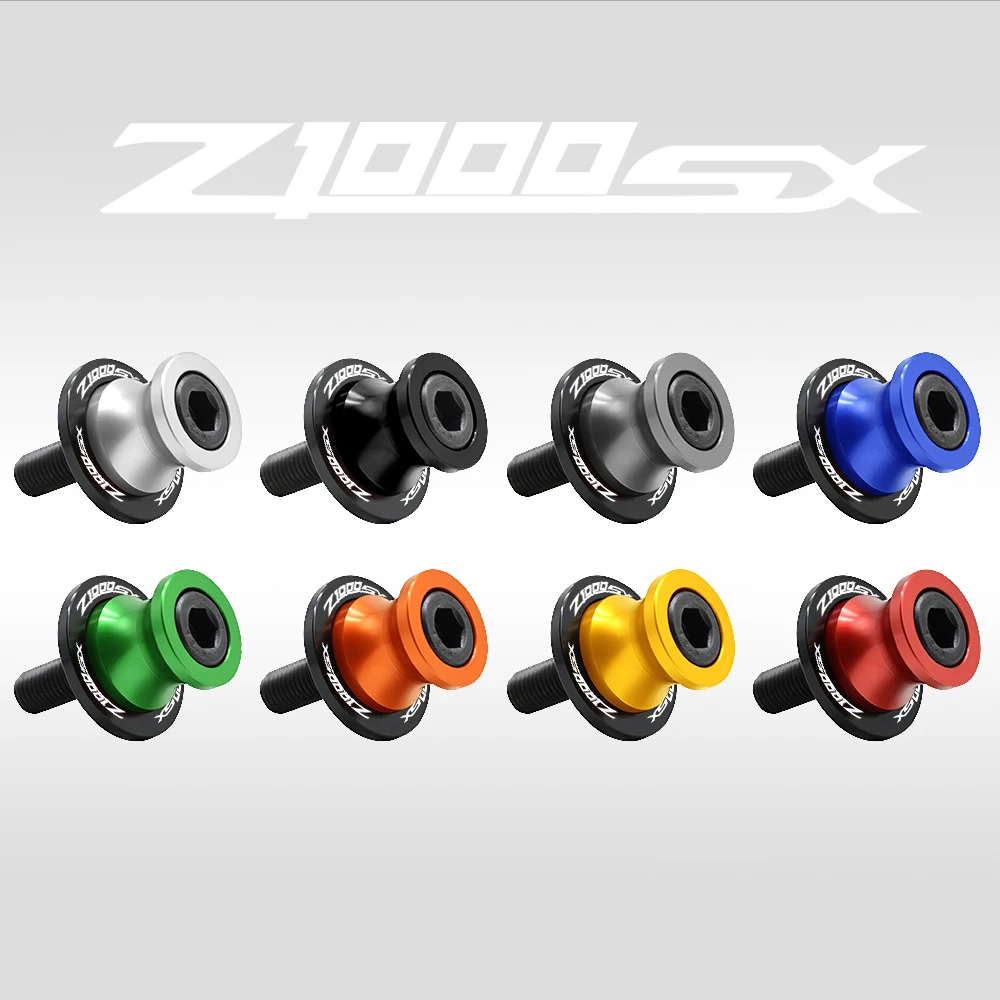 

For KAWASAKI Z1000SX Z 1000SX Z1000 SX 2011 2012 2013 2014 2015 Motorcycle CNC Swingarm Spools Stand Screws Slider 10MM&8MM