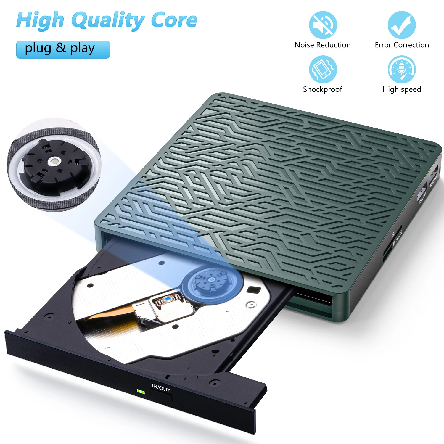 External Hard Drive Clicking Not Recognized