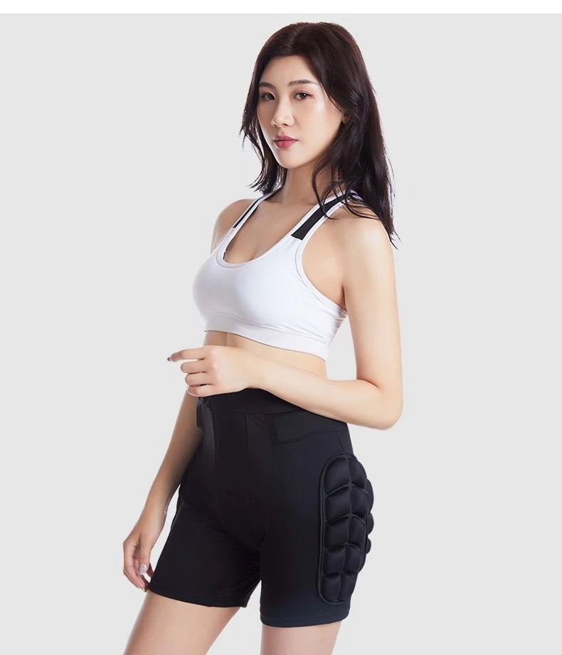 סקי ירך מגן מכנסיים מניעת בטן קרח קטנוע ספורט ציוד מגן לילדים ברך מרפקי כף היד רפידות רכיבה על אופניים החלקה – תמונה 5