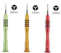 0.6mm 1.5mm 2.0mm Y Tip Triwing Screwdriver for Nintendo Switch JoyCon for iPhone 7 8 Plus for Samsung Gear S3 Smartwatch Repair 2