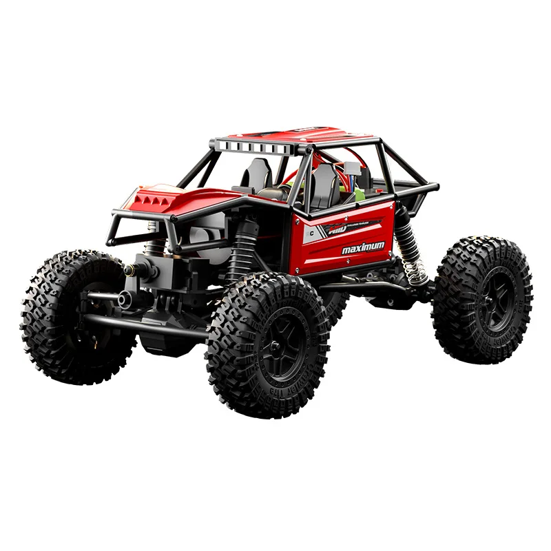 JJRC new 1:18 simulation pipe frame off-road climbing vehicle outdoor electric toy four-wheel drive RC remote contro