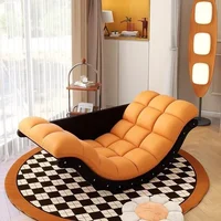 Stylish Banana Rocking Chair in Solid Wood Comfort and Relaxation Vintage Retro Shake Lounge Chair with Cozy Features for Home 3