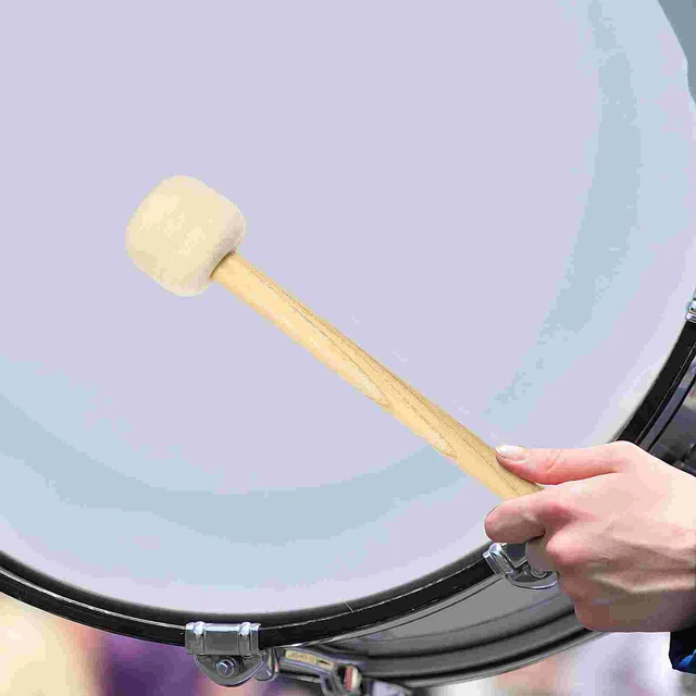 Baguettes de tambour en feutre pour basse, baguettes de tête de batteur,  baguettes de pédale de marche pour timbales, Xylophone, PerSCH, ting7A,  Xylophones - AliExpress