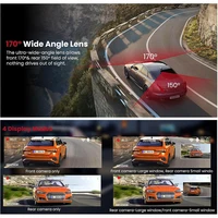 Yangood 4K Camera Optional 2.5K Rear Lens And External GPS New Dual Channel Ultra Night VisionParking Monitoring WlFl Connection 3