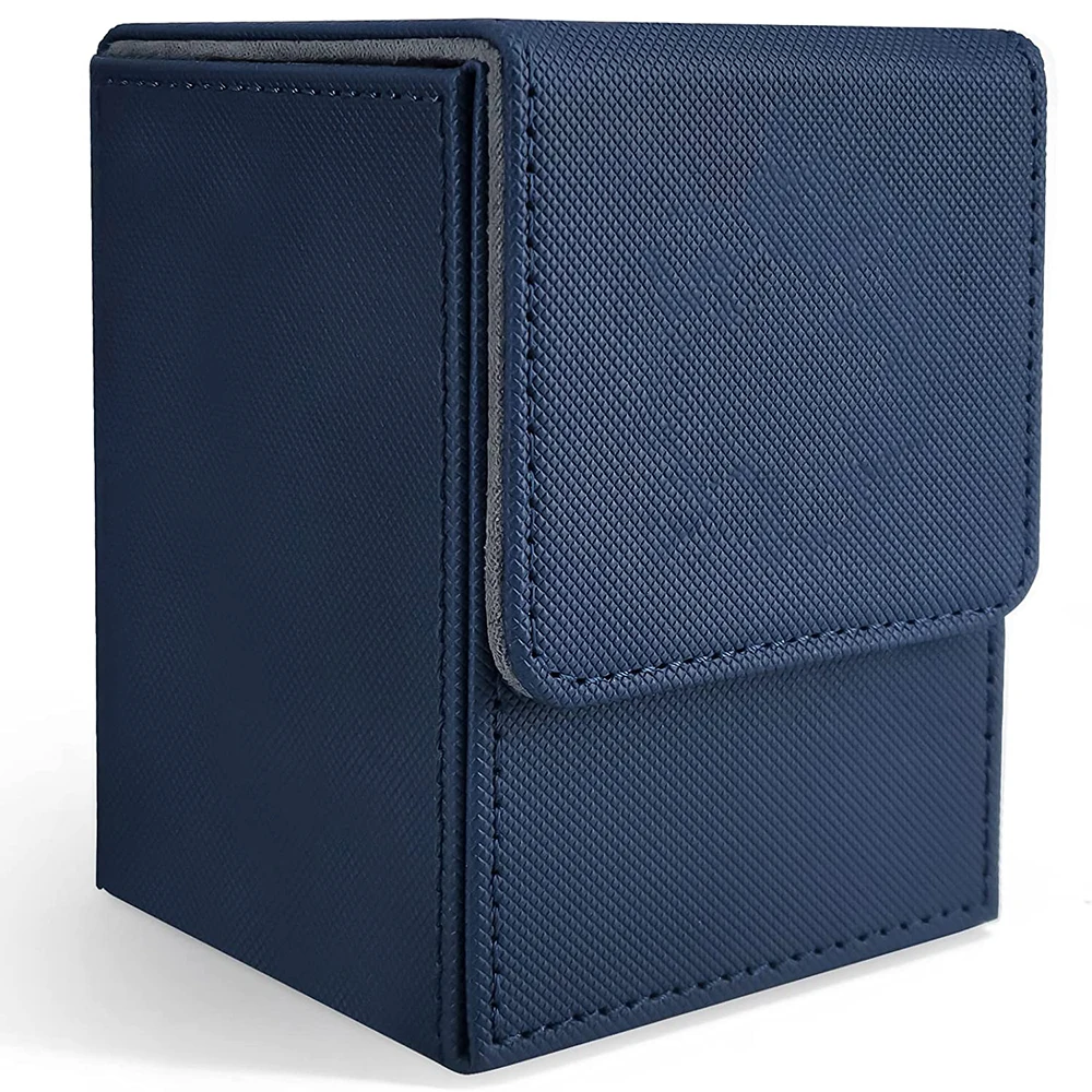

100+PU Leather PVC Free PREMIUM High Quality Strong Hold Large 100+Card Storage CASE TCG Cards DECK BOX CARDS Protecter
