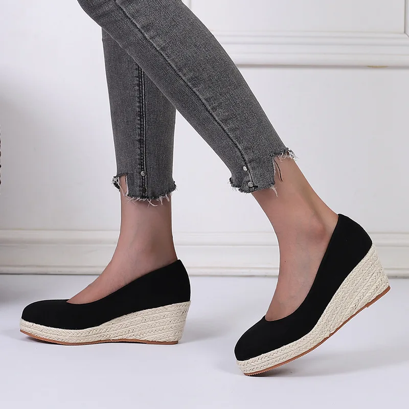 

Shoes Woman Comfortable And Elegant Female Footwear Casual Sneaker Round Toe Shallow Mouth Autumn Clogs Platform Dress Fall Cree