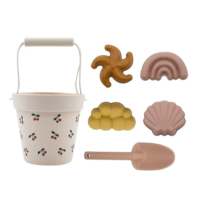 Children Beach Play Sand Play Tools Cute Silicone Animals Shaped Sandbox Sets for Children Holiday Party Gifts 2