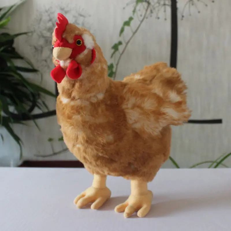 Peluche A Forma Di Lampadina E Pollo – Giocattolo Sensoriale Morbido In Cotone PP, Bianco, Per Neonati E Bambini
