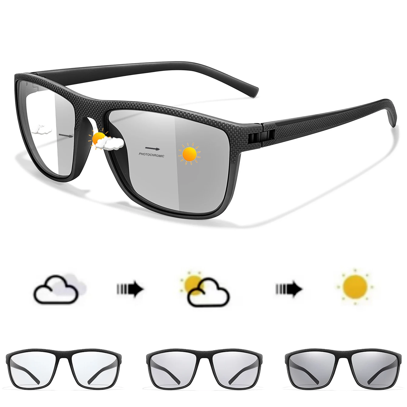 Cycling Sports Sunglasses Classic Square For Men Women Outdoor