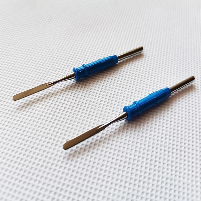 Surgical Instruments Plastic Surgery Tool Electrosurgical Pencil High Frequency Electroknife Electrocautery Electrocoagulation Electroion Tool Head Filamentous Needle Type Flat Knife Eyelid Tool