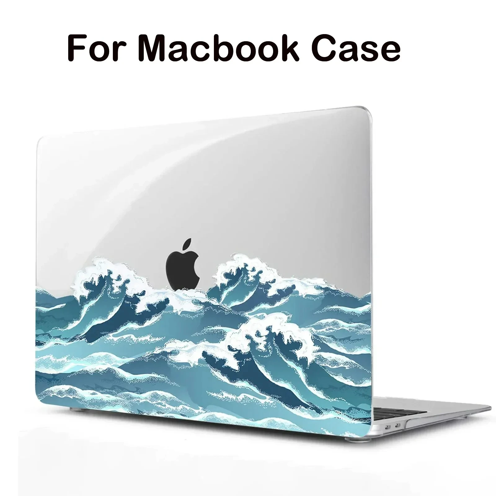 Nuova Custodia Rigida Con Stampa Trasparente Pro 14 Pro 16 Air13.6 M2 Per Macbook New Chip M1 Air 13 Pro 13 Per Macbook