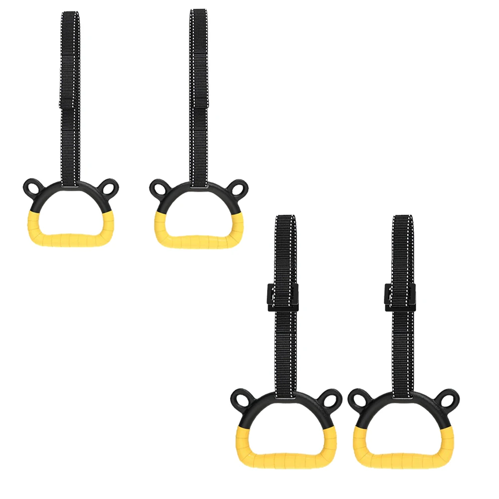 Gymnastics Rings with Adjustable Straps Gym Ring Buckles Multi-Function Strength Training Equipment for Physical Training: 3 - 5 Days Free Delivery Only UK