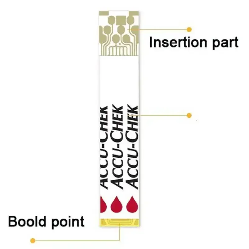 Blood Glucose Strips Blood Test Strips 50 Pieces Accu