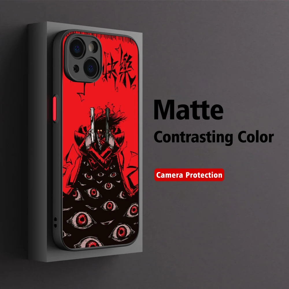 thumbnail image 1 of Funda de teléfono Anime Hellsing Ultimate, cubierta trasera transparente para iPhone 15, 14, 13, 12, 11, Mini Pro Max, X, XR, XSMax, 7, 8 Plus, 1 of 5