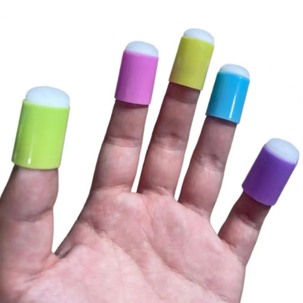 10 Pcs Sponge Daubers Finger Sponges Finger Painting Sponge Dauber Set For Painting Art Ink Crafts Chalk Card Making Tool