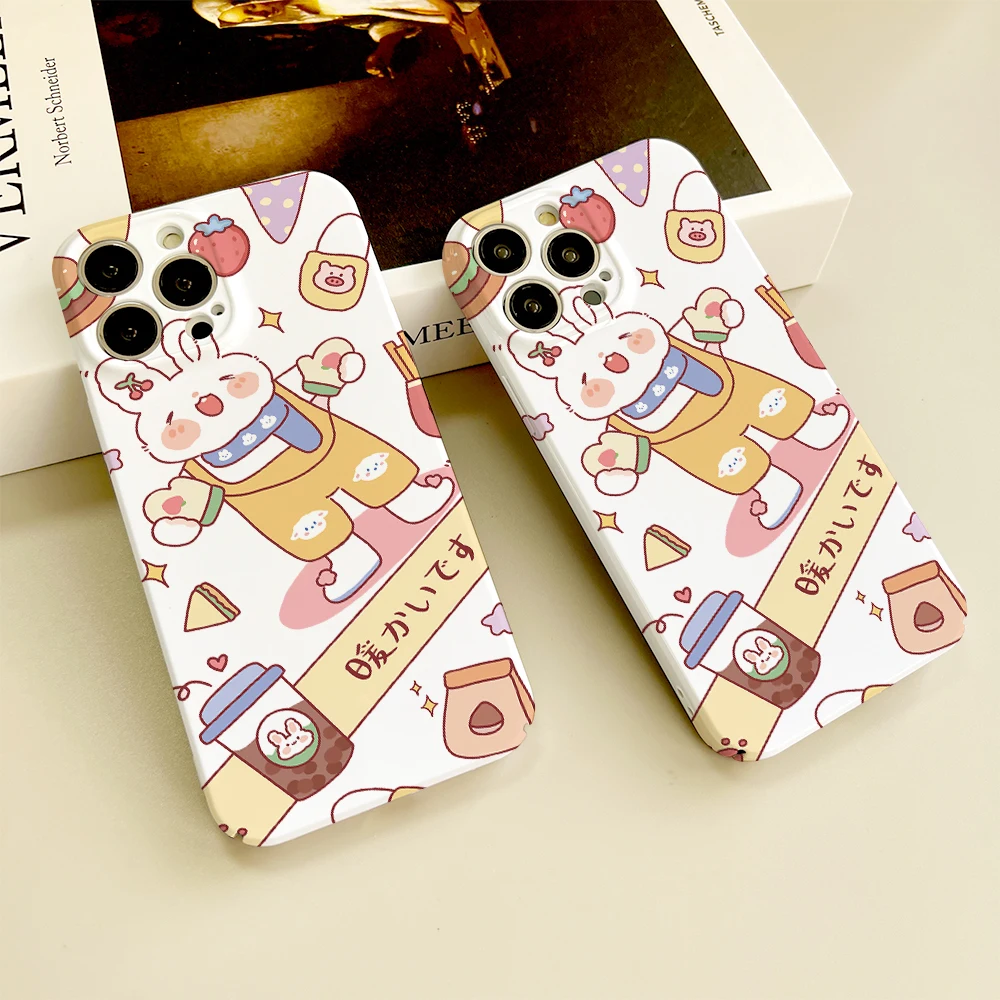 

Корейский чехол для телефона с милым рисунком Pokras Lampas Art Graffiti для IPhone 13 12 Mini 11 Pro Xs Max Xr X 8 7 6 6s Plus чехол