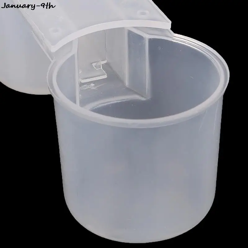 1Pcs Plastic Bird Feeder Clear Water Bottle Drinker Cup for Pigeon Accessories