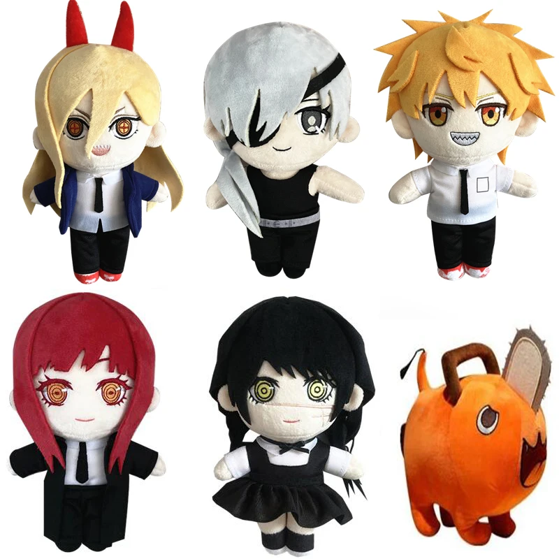 

Chainsaw Man Makima Quanxi Plush Dolls Cosplay Anime Cartoon Soft Toys Birthday Gifts