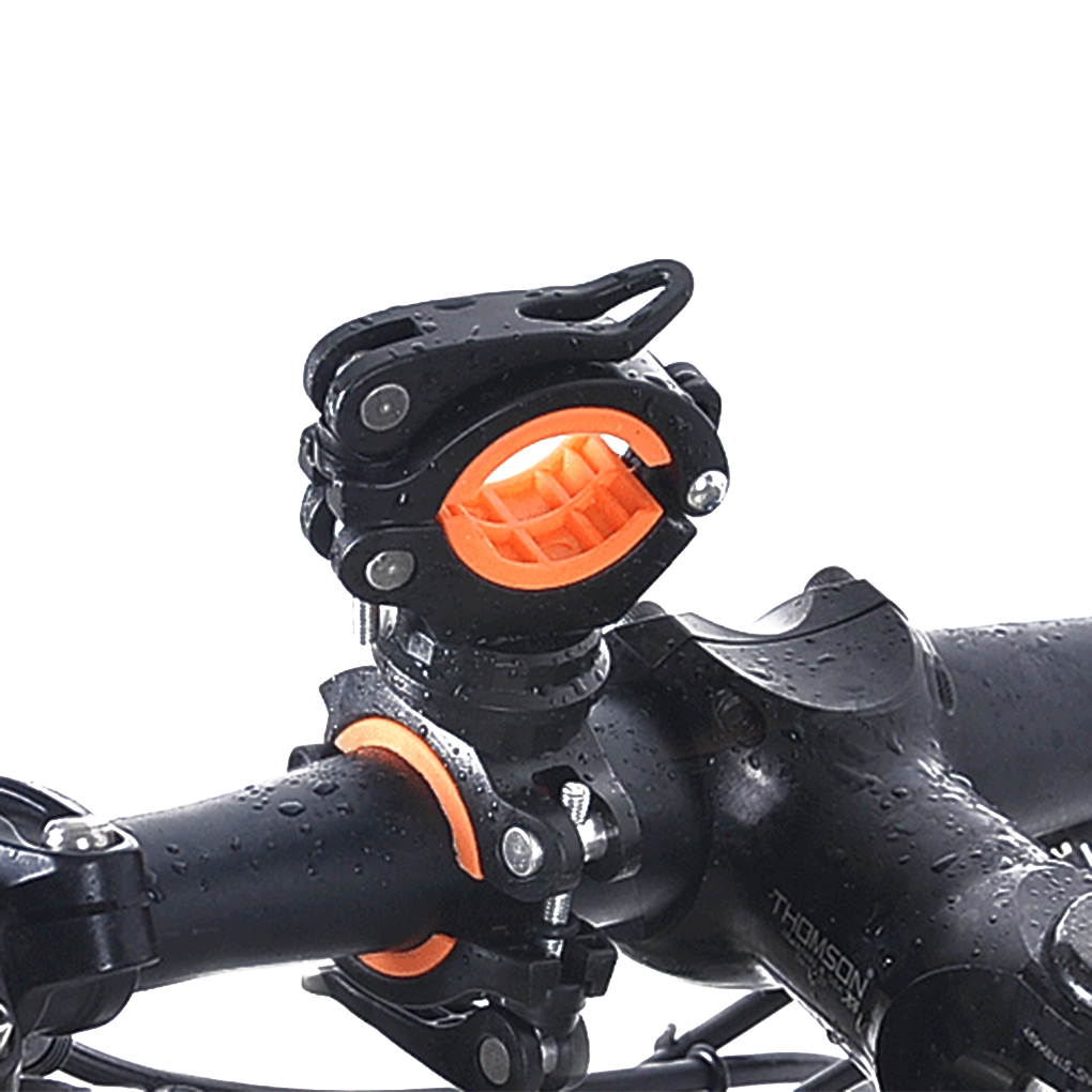 Cycling Motorcycle Headlights Lamp Holder LED Torch Headlight Pump Stand Quick Motorcycle Release Mount 360 Degree Rotatable