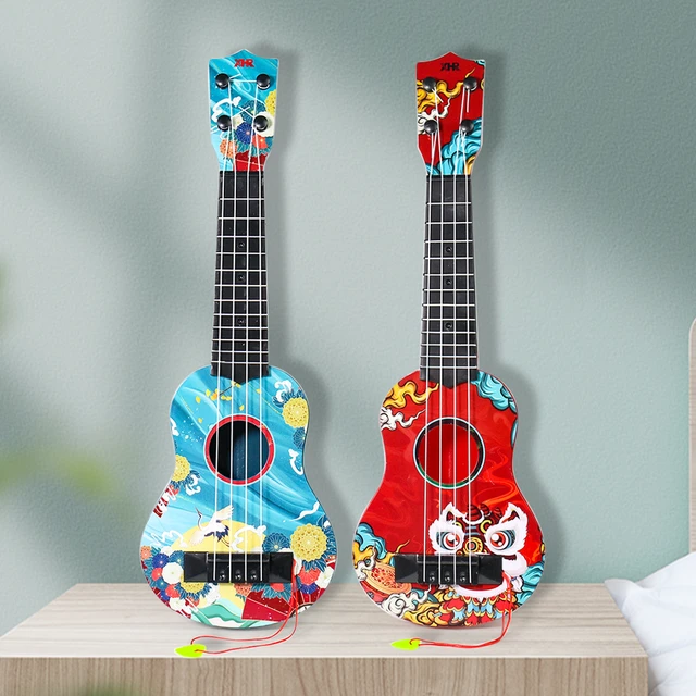 Ukulele classique à cordes Mini JE4, JEToy, instruments musicaux pour  enfants, enfants, débutants, éducation précoce, petit JEToy - AliExpress