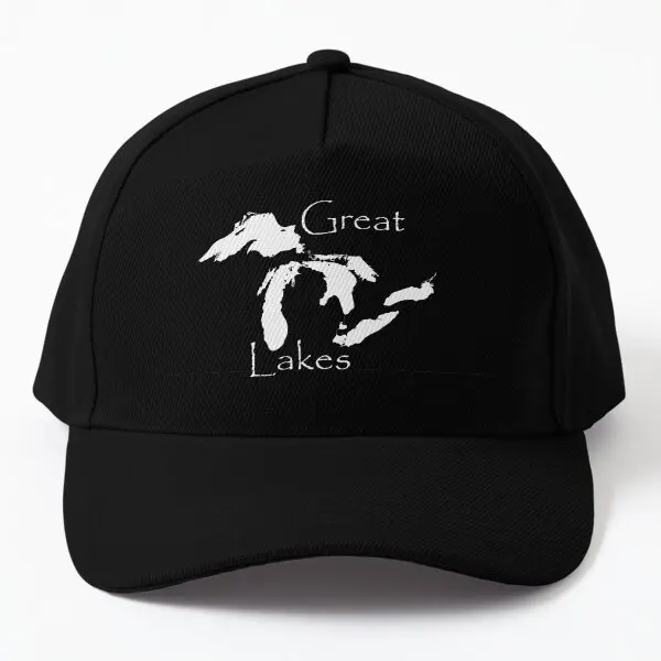 

Great Lakes Baseball Cap Hat Spring Printed Casual Snapback Summer Black Solid Color Mens Outdoor Women Hip Hop Czapka Boys