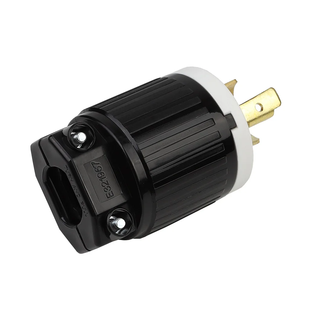 NEMA L5-20P  ÷ Ŀ , ƮƮ   ÷, 20 Amp, 125 Ʈ, 2 , 3 ̾ 