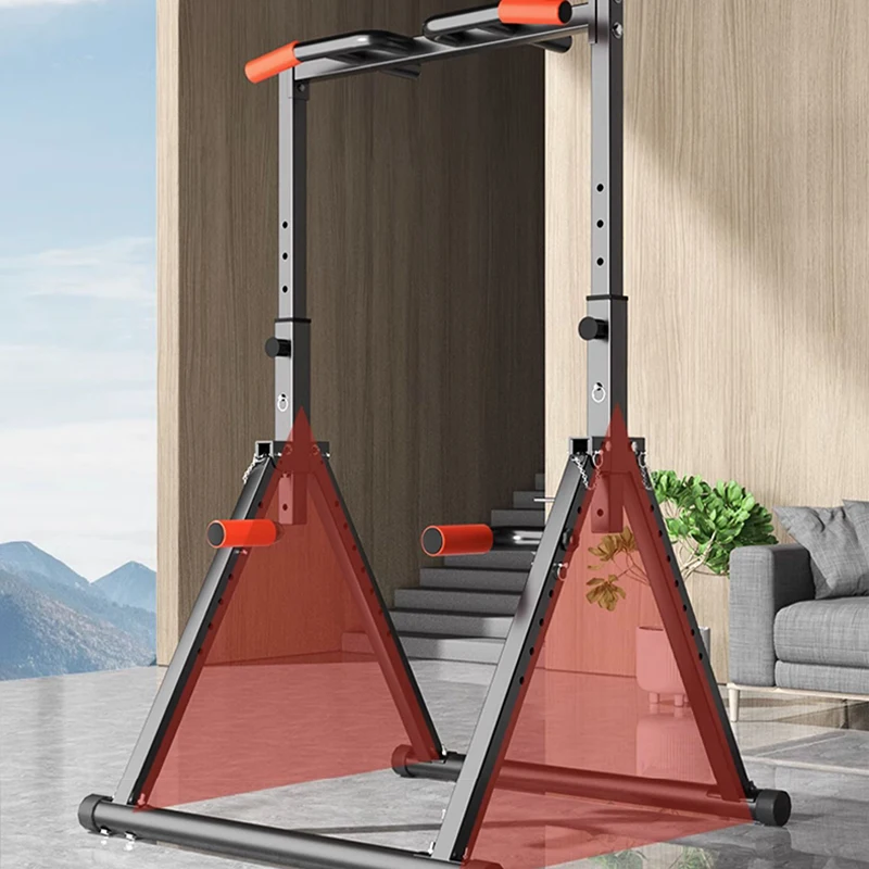 Folding Horizontal Bar Multi-functional Indoor Home Courtyard Steel Pipe Telescopic Pull-up Without Punching Fitness Rack