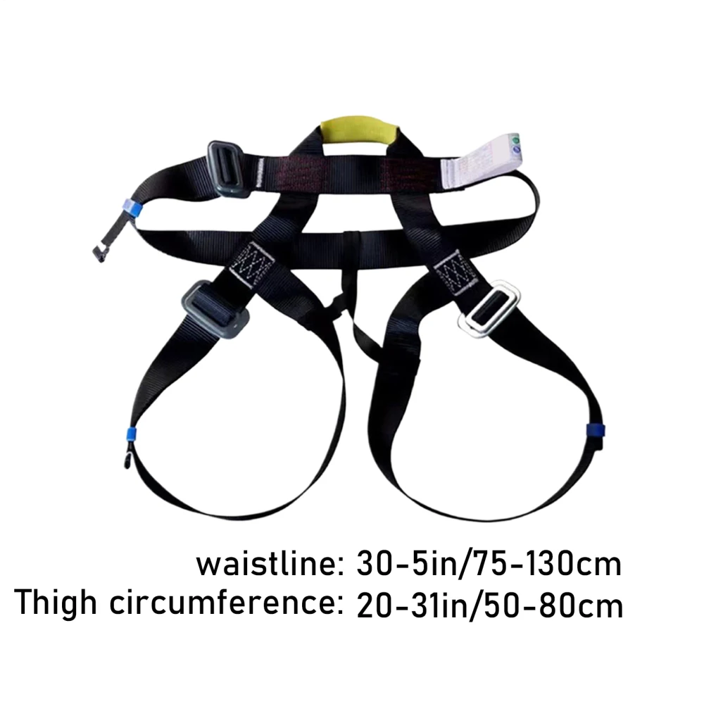 Arnés de escalada en roca ligero y ventilado para escalada deportiva, hucha, certificación UIAA/CE, bucles ajustables para piernas