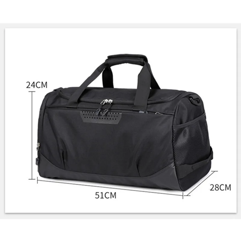 Gym Bag Women\'s Fitness Entertainment Training Basketball Packing Soccer Shoes Shoulder Pouch Swimming Men Travel Sport Handbags