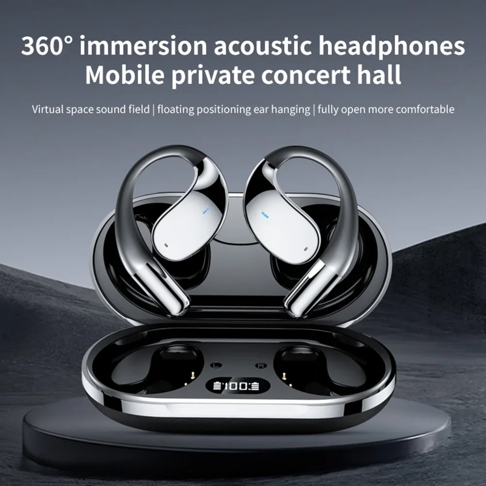 3 in 1 AI Translator Earbuds Bluetooth-Compatible 5.4 Real-Time Translation Device HiFi 144-Language Translation Earbuds