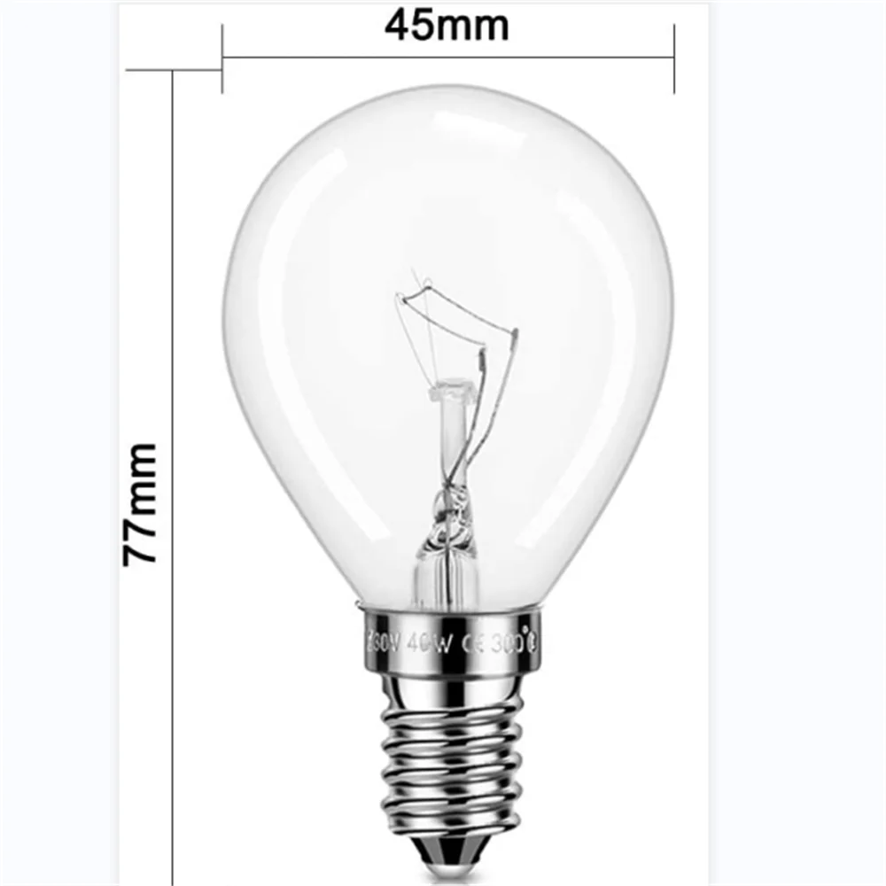 Oven Light Bulb 40 Watt Appliance Light Bulb, High - View #8