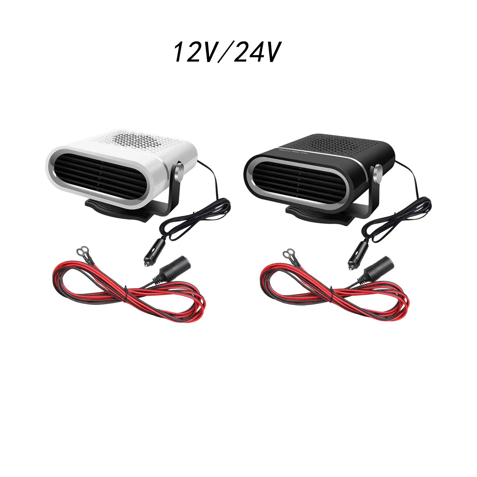 

Car Heater Fan Multifunctional 360 Degree Rotation Car Accessories Portable 2 Modes Space Heater Auto Heating Fan Demister