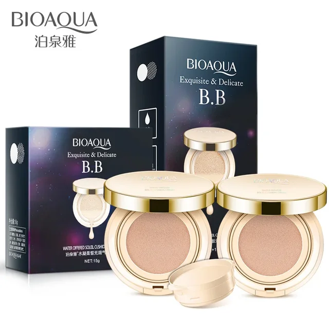 BIOréveiller A-Fond de teint éclaircissant pour le visage, coussin d'air, BB crème, correcteur éclaircissant, hydratant, maquillage blanchissant, base qualifiée ale, couverture parfaite, cosmétiques 1