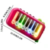 Kids Multifunctional Music Keyboard With Lights Baby Early Education Mini Electronic Piano Keyboard Portable Child Pocket Piano 6