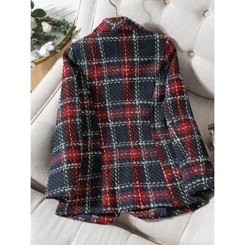 Рисунок 4 - Пиджак Pzlcxh в клетку для женщин