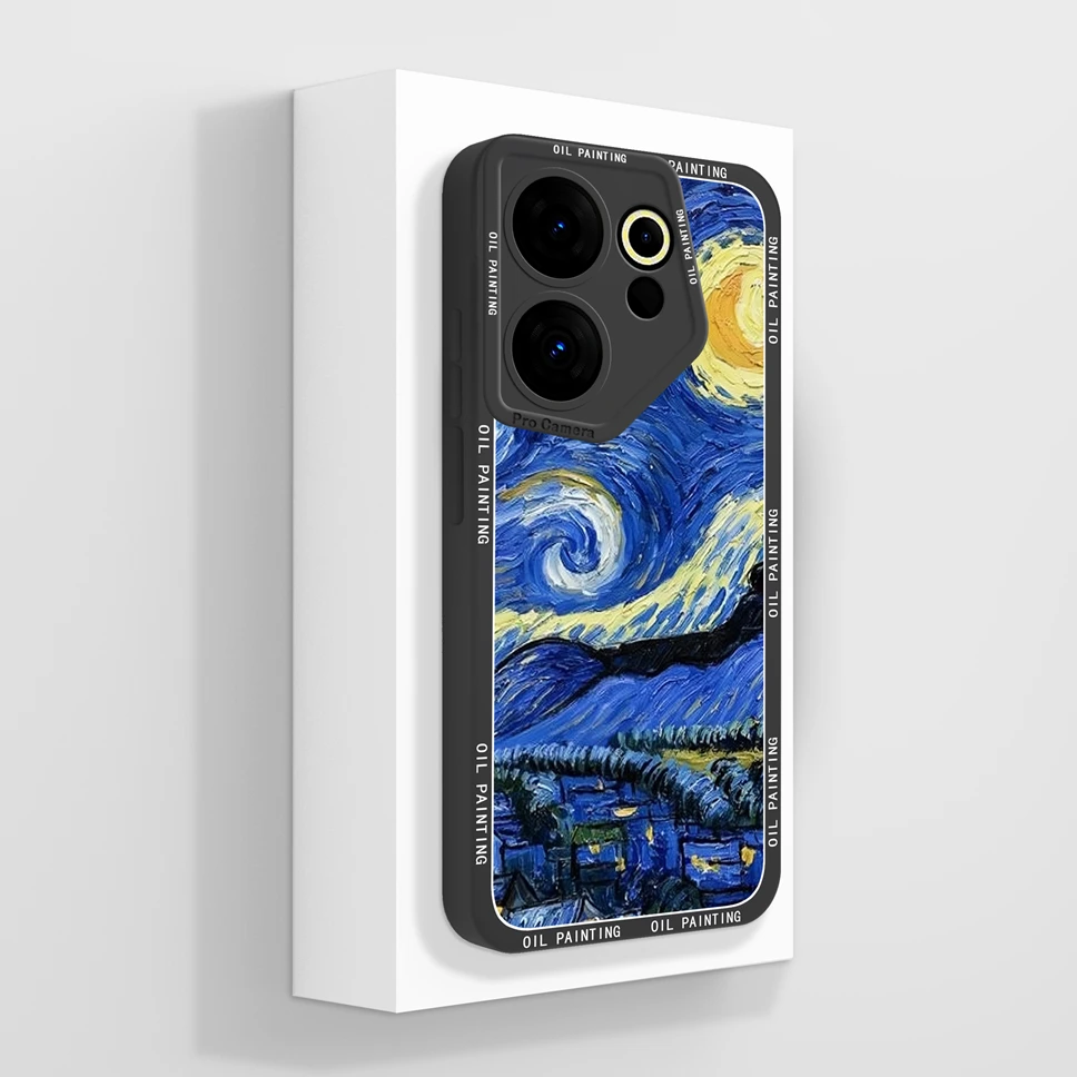 Mountain Astronaut Liquid Silicone Anti-Drop Phone Case