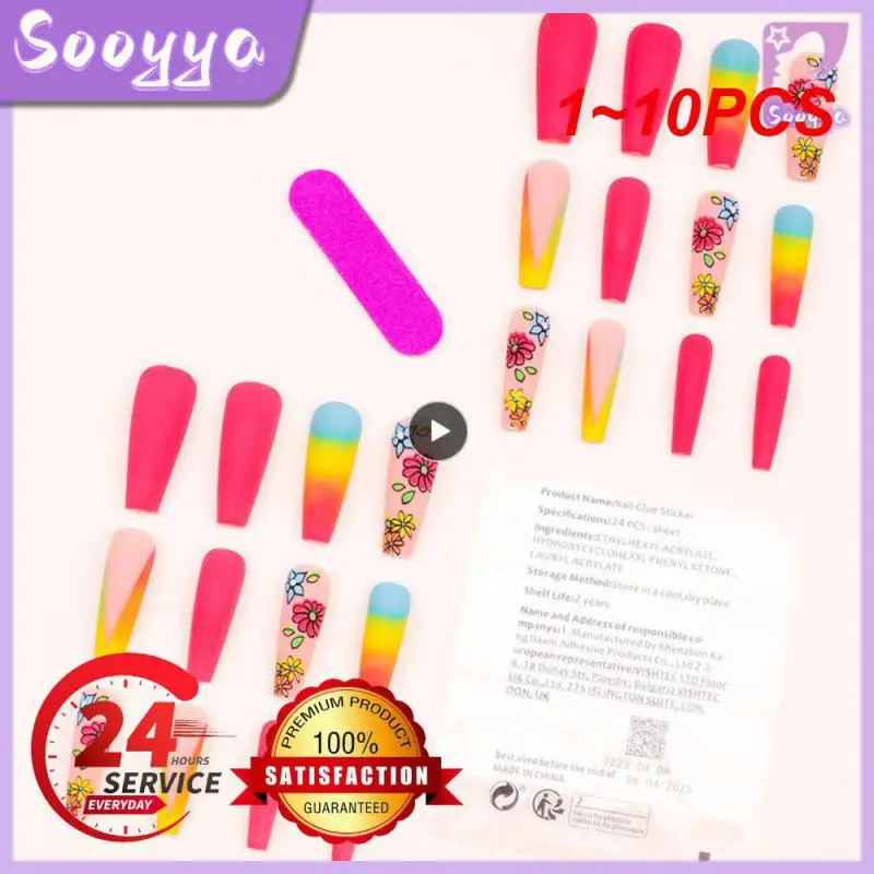 

Wear Nails Easy To Operate Water Proof Detachable Small Nail Tools Removable Wearing Nails Gradient Wear-resistant