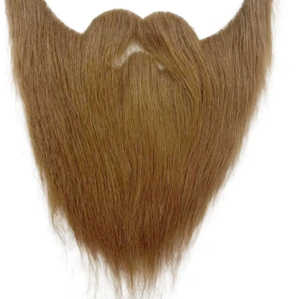 Pirate Play Halloween Realistic Fake Beard Artificia Realistic Halloween Fake Mustache Durable Funny Carnivals