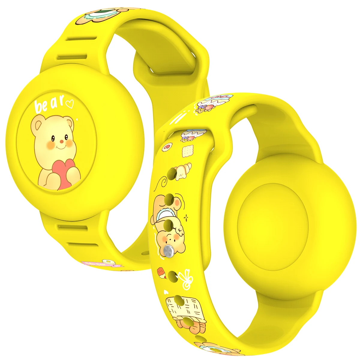 Children's Comfortable and Secure AirTag Bracelet and Necklace