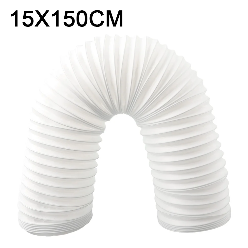 

1pc 150mm Universal Extra Long Air Conditioner Pipe Duct Extension Exhaust Hose Exhaust Air And Heat Pipe Home Improvement