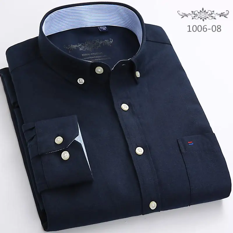 2022 Dress Shirt Plus Size New Oxford Fabric Cotton Excellent Comfortable Slim Fit Button Collar Business Men Casual linen short sleeve shirt Shirts