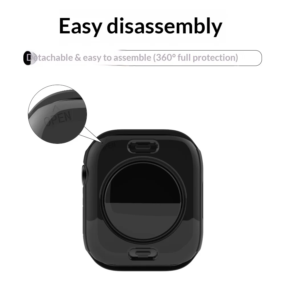 360° Full Protective Tempered Glass Case with Back PC Bumper