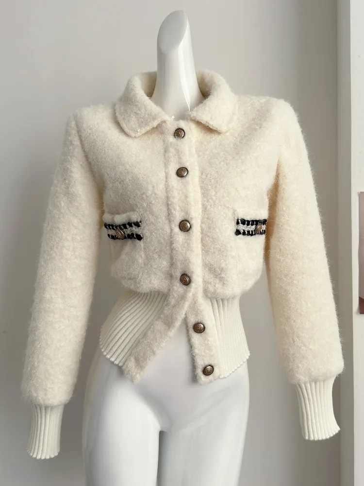 Short Wool-Feel Jacket, Upper West Side | Women - BYMANYC ® New York main image 1