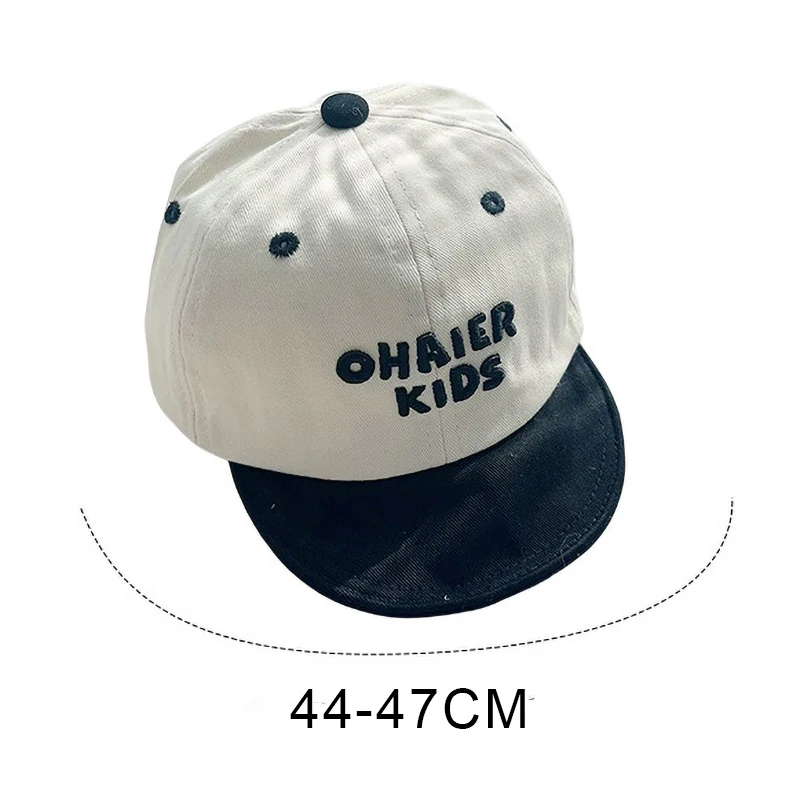 Korean Fashion Baby Visors Baseball Caps Spring Autumn Cotton Outdoor Sun Protector Hats for Kids Newborn Infant Boys Girls