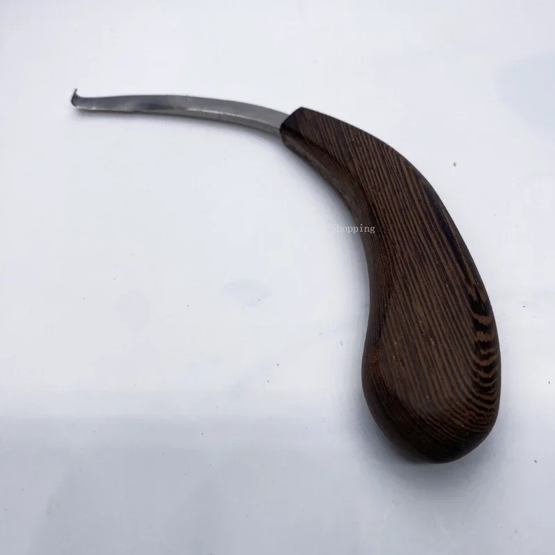 Agarwood Hook Knife/ Engrave Knife Shannon Scraping Essence Steel Scimitar Head Plane Cut and Dig Take Incense Materials Tools
