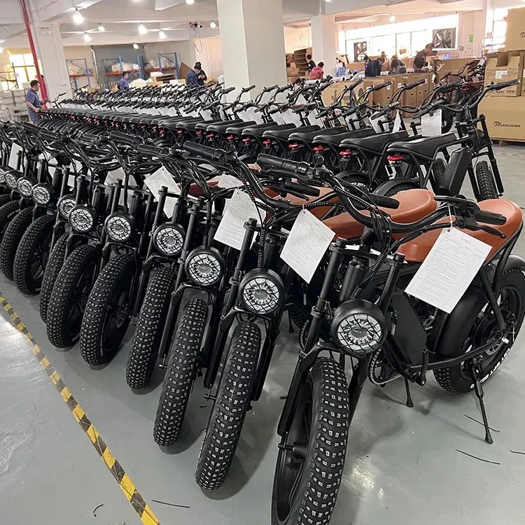 20inch Fat Tire OUXI V8 Off Road Electric Mountain Bicycle 1000W 750W Motor Electric Bike