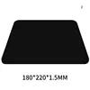 Black Rubber Mouse Mat Anti-slip Waterproof Gaming Mouse Pad PC Computer Gaming For Laptop Pad Desk Set Office Accessories 4