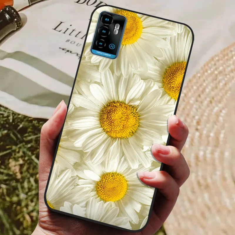 Fashion Soft Black Silicone Phone Cover - Elegant Bumper Coque s